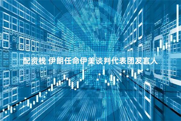 配资栈 伊朗任命伊美谈判代表团发言人